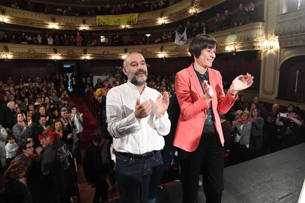 Mitin de cierre de campaña del BNG en A Coruña