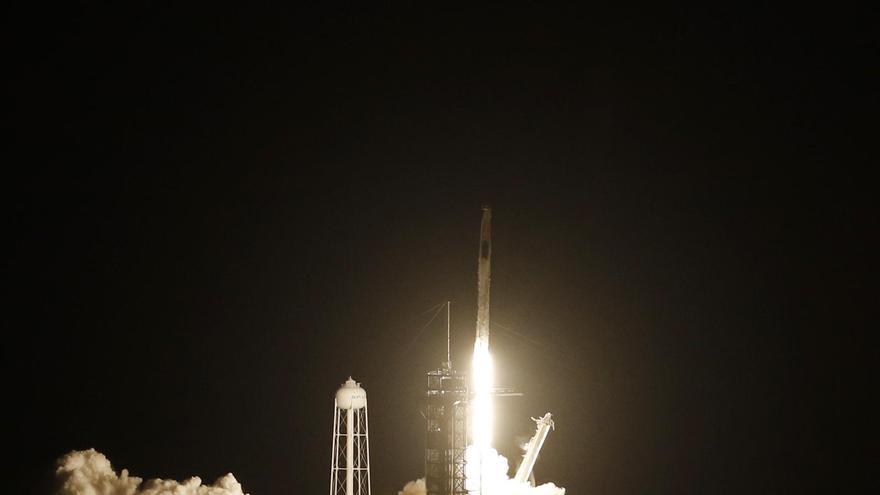 Despega de Florida la segunda misión tripulada de la NASA y SpaceX a la EEI