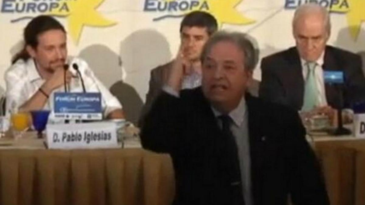 Un detractor de Maduro sencara a Pablo Iglesias al Ritz