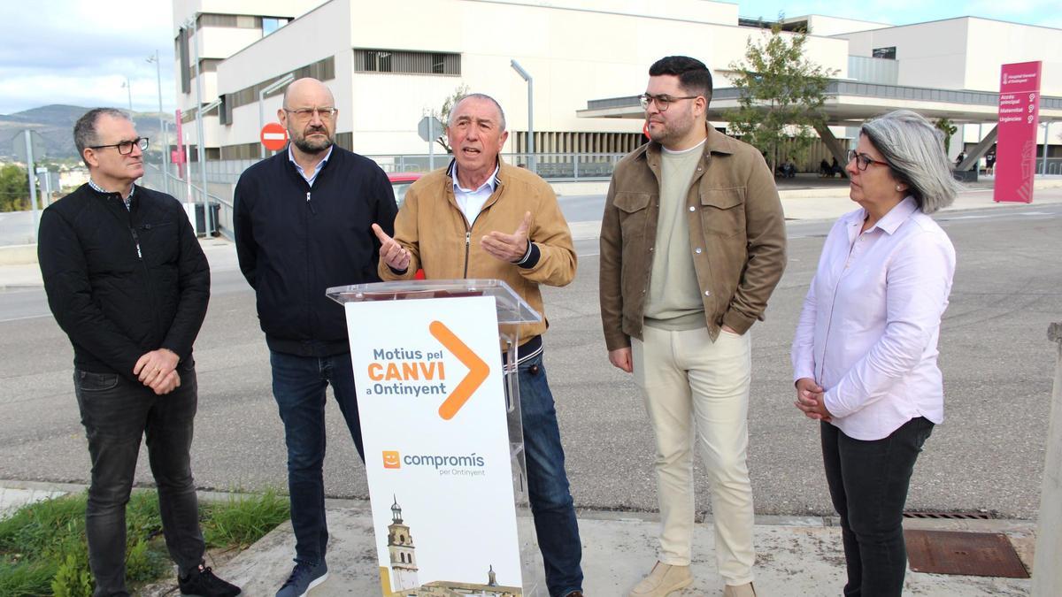 Baldoví denuncia los incumplimientos con el Hospital de Ontinyent y critica el "juego de tronos" del PP y Vox