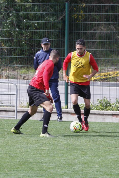 Entrenament del Girona FC (6/4/16)