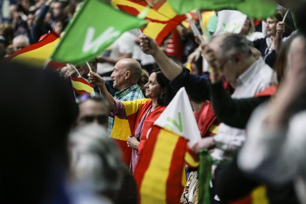 Apertura de campaña de Vox en el Calatrava, en Oviedo