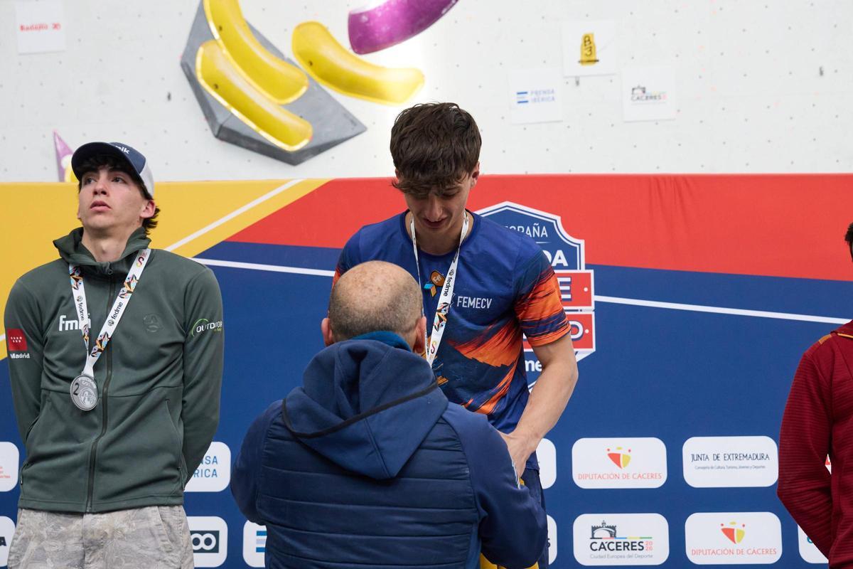Galería | Instantáneas de la Segunda jornada de la Copa de España de Escalada en Cáceres