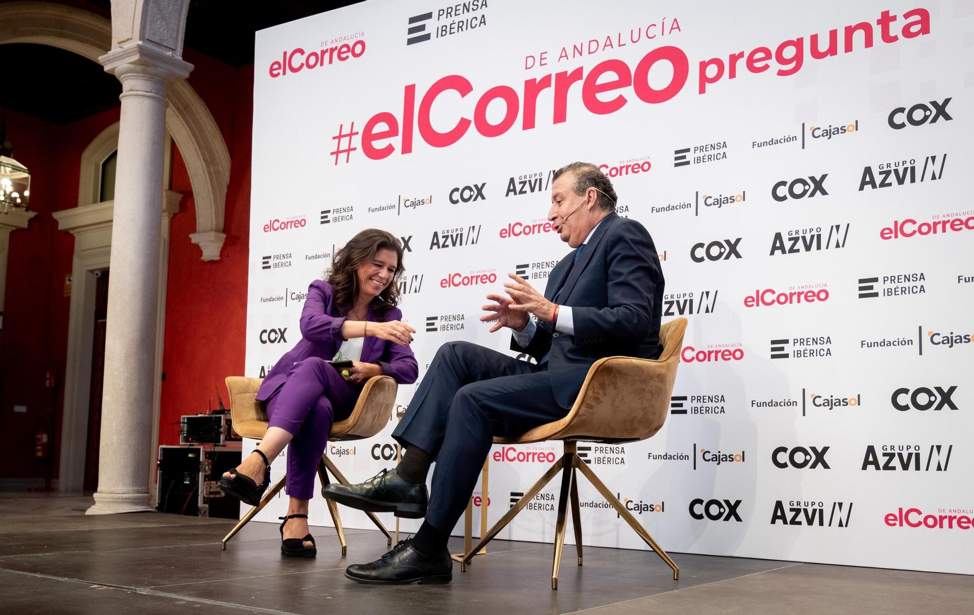 Fotogalería | ElCorreoPregunta a Javier Fernández de los Ríos, presidente de la Diputación de Sevilla