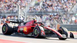 Carlos Sainz durante el shootout en Austin