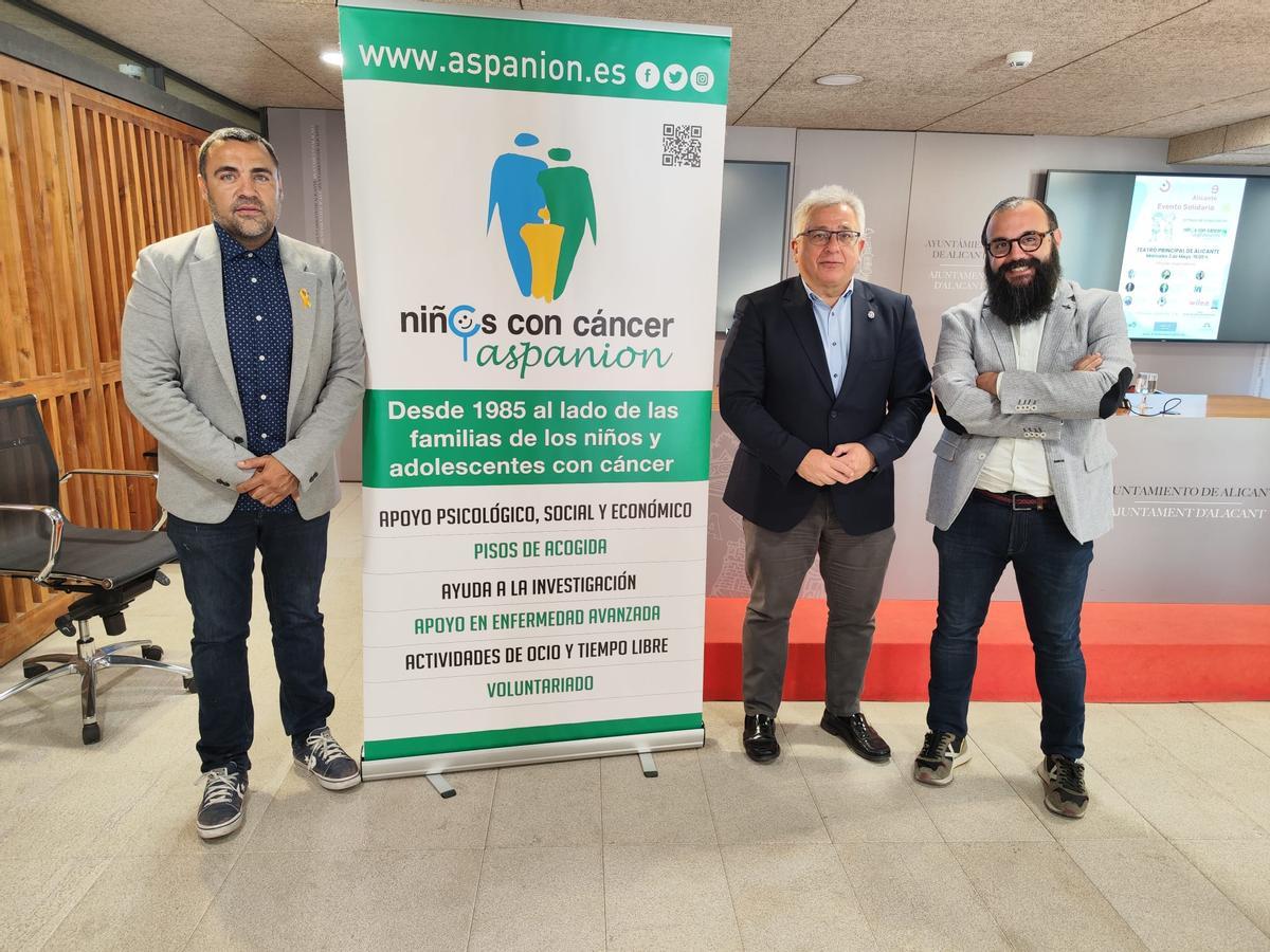 Presentación de la gala en favor de Aspanion