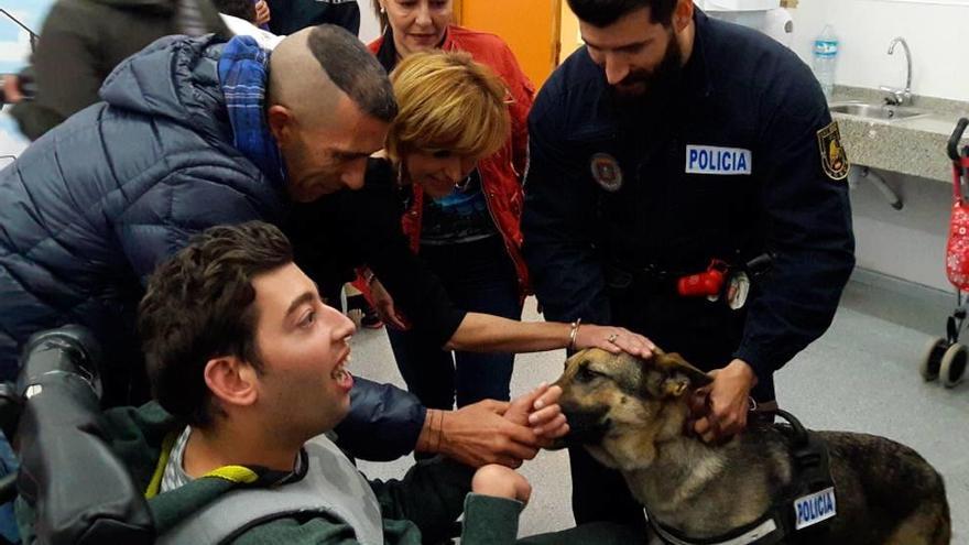 Los perros de la Unidad Canina serán los protagonistas de los talleres.