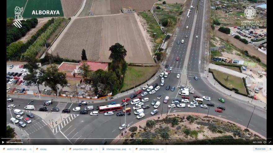 Control perimetral a vista de dron