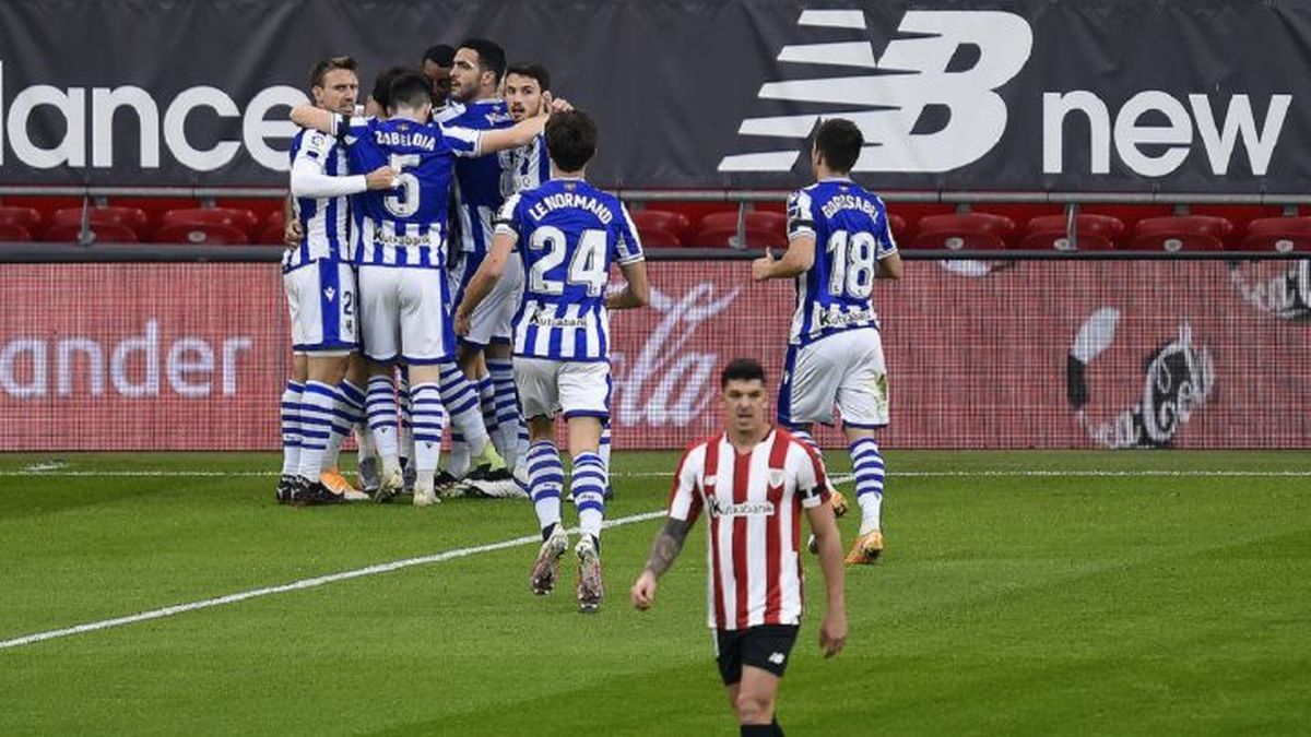 El último partido de la Real Sociedad los coronó como campeones de la Copa del Rey