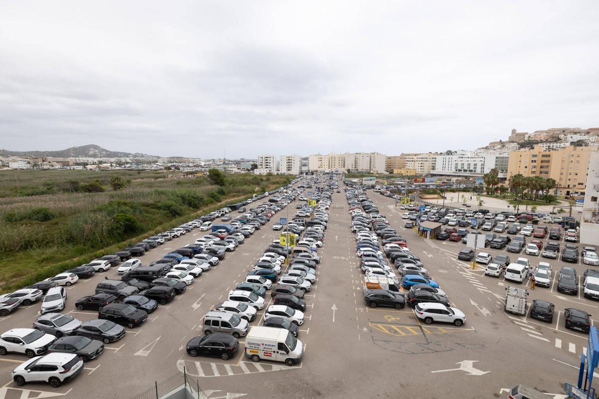Imagen de archivo del aparcamiento de es Pratet