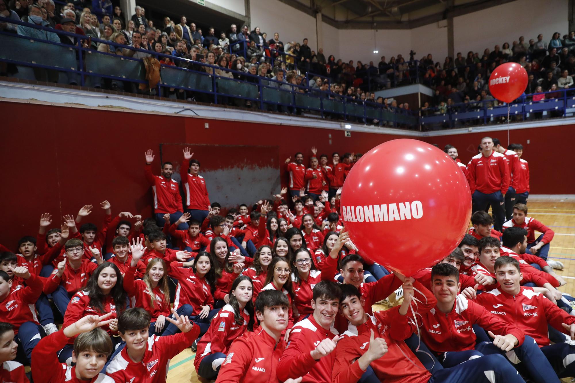 EN IMÁGENES: El Grupo Covadonga presenta sus 27 selecciones deportivas