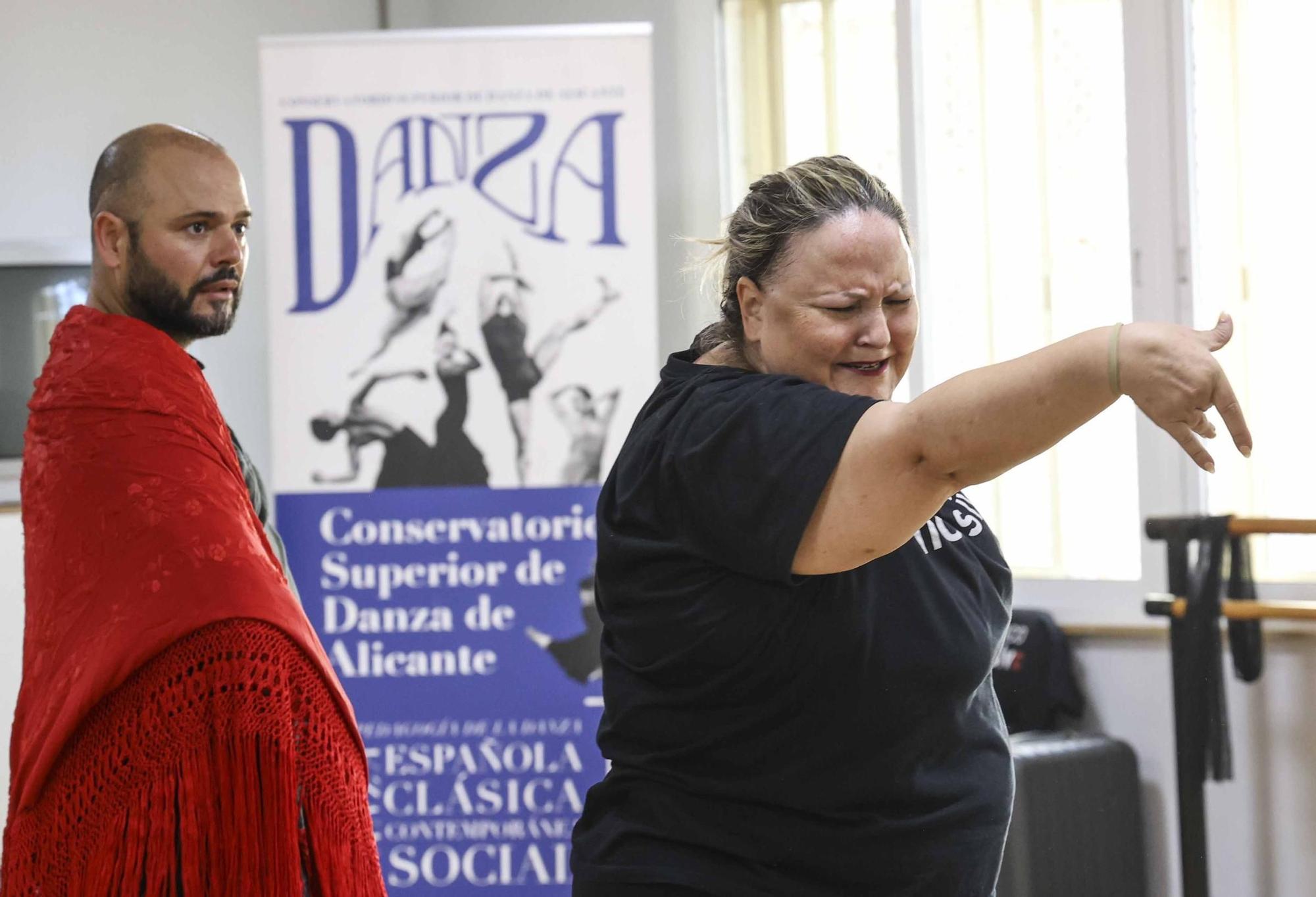 Flamenco inclusivo en el conservatorio de Alicante