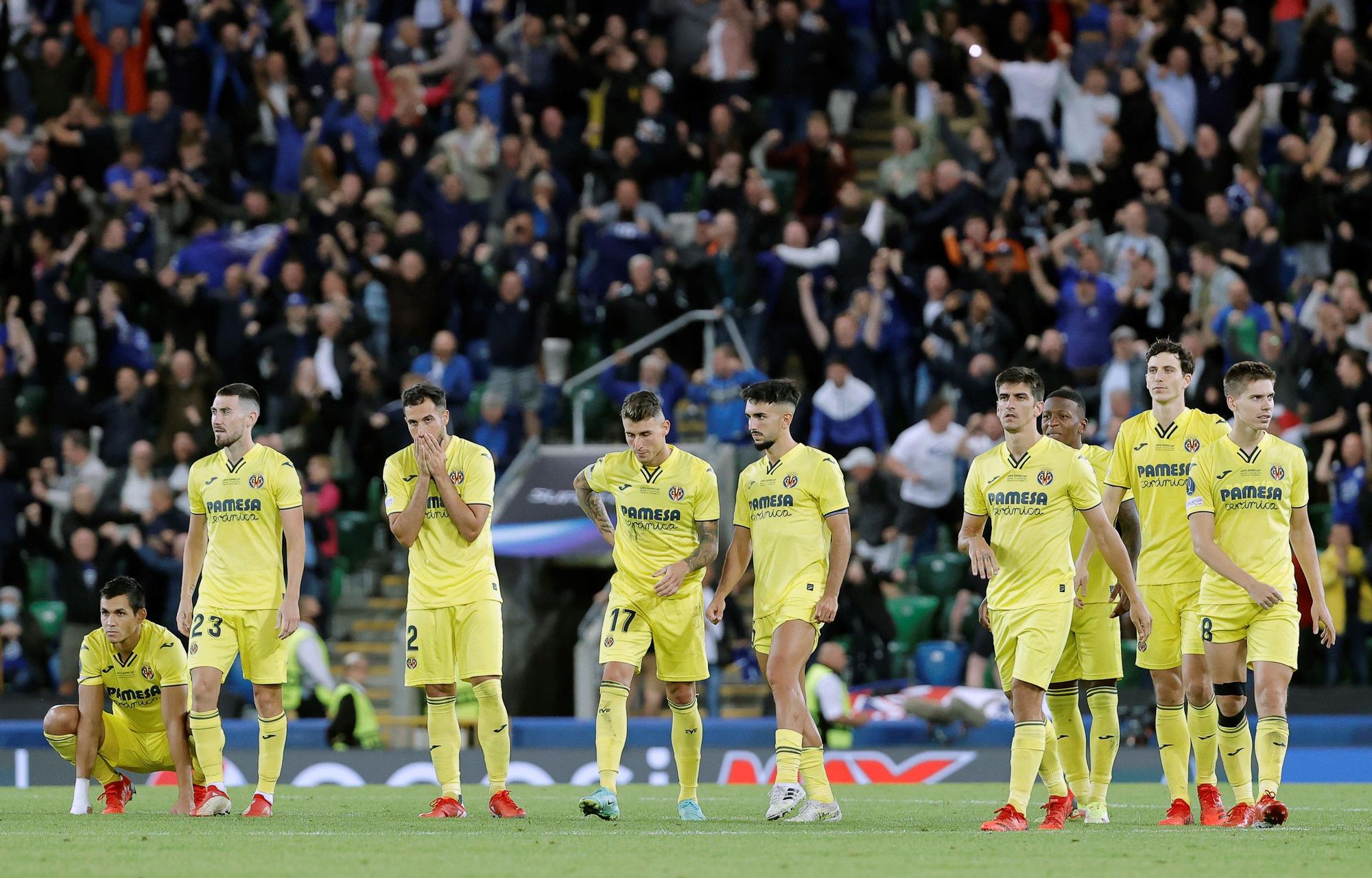 Chelsea-Villarreal, final de la Supercopa: los penaltis dejan al Submarino sin título