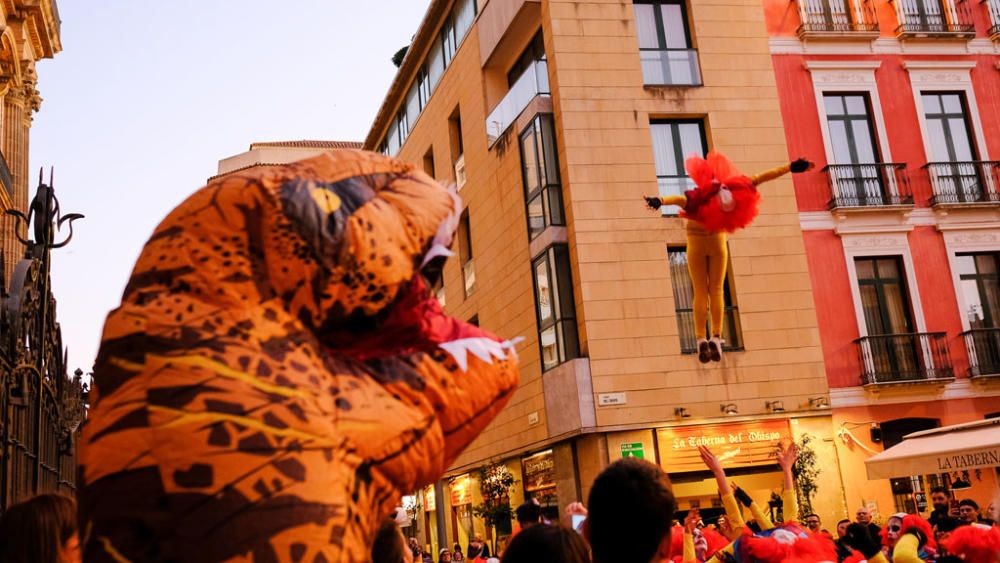 El Carnaval de Málaga se traslada a la calle