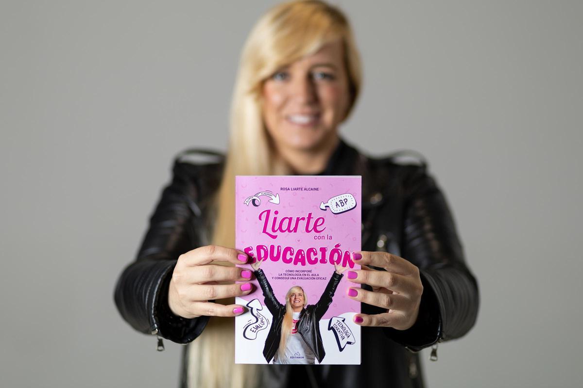 Rosa Liarte presentará su libro, 'Liarte con la educación', el próximo 25 de abril en Málaga.