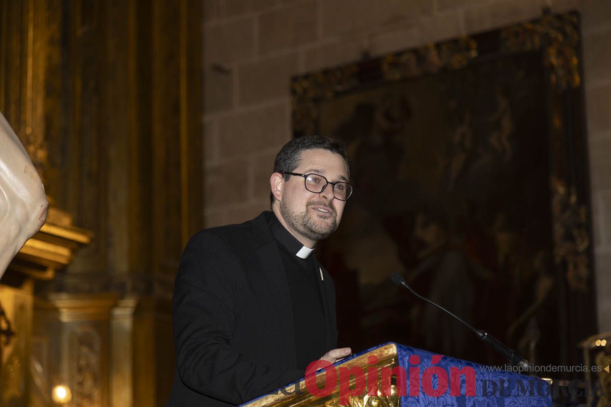 Juan Esteban Piernas pregona la Semana Santa de Caravaca