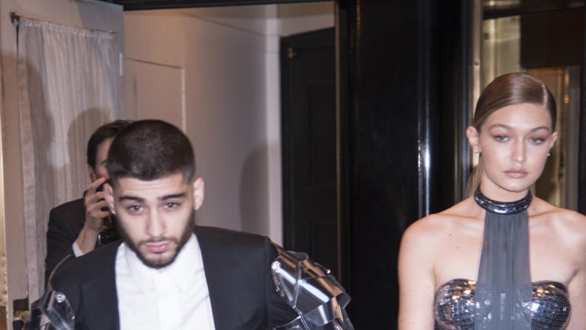 Zayn Malik y Gigi Hadid de camino a la Gala Met 2016