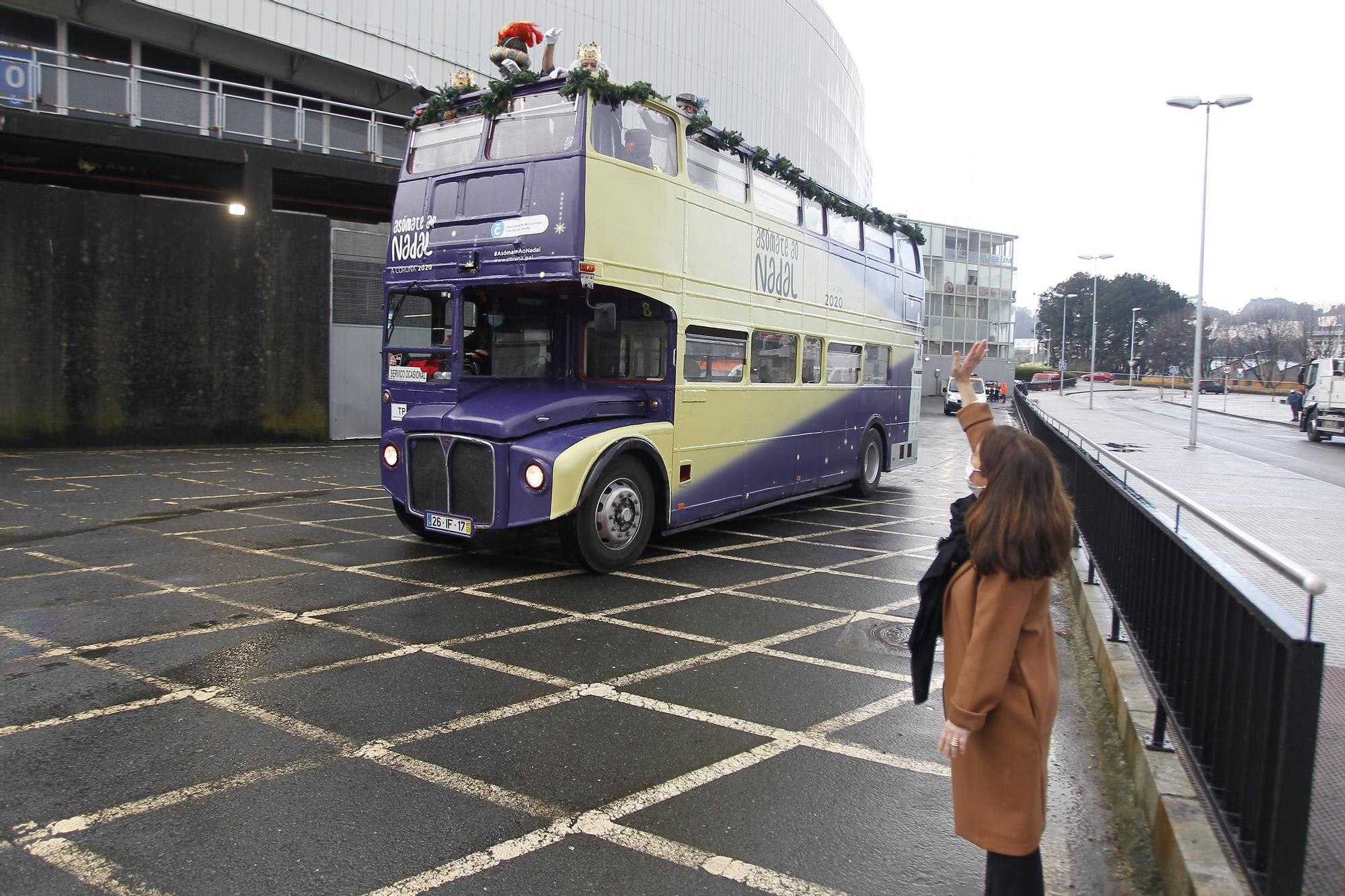 Cabalgata A Coruña 2021 | Reyes Magos sin caramelo pero con PCR