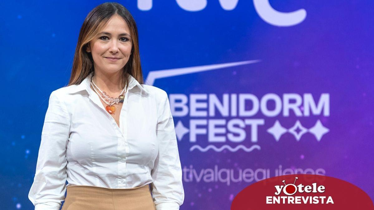 Rigoberta Bandini en la presentación del ’Benidorm Fest’ en Prado del Rey.