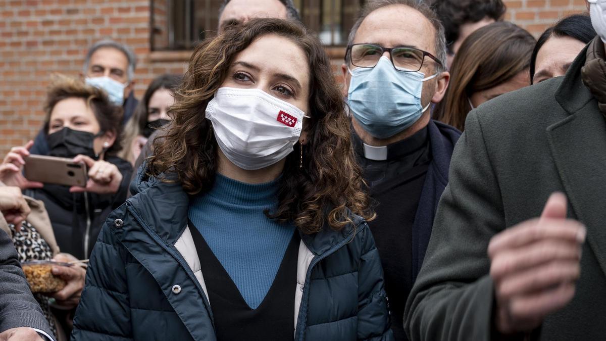 La presidenta de la Comunidad de Madrid, Isabel Díaz Ayuso.