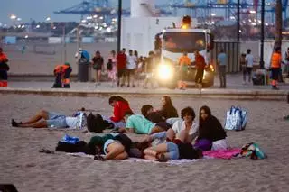Los últimos de la noche de San Juan en València
