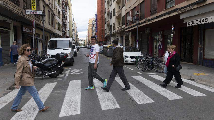 Estas son las calles del Botànic donde solo podrán aparcar los vecinos