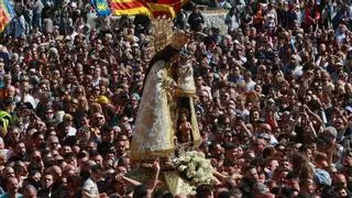La fiesta de la Virgen de los Desamparados, en directo