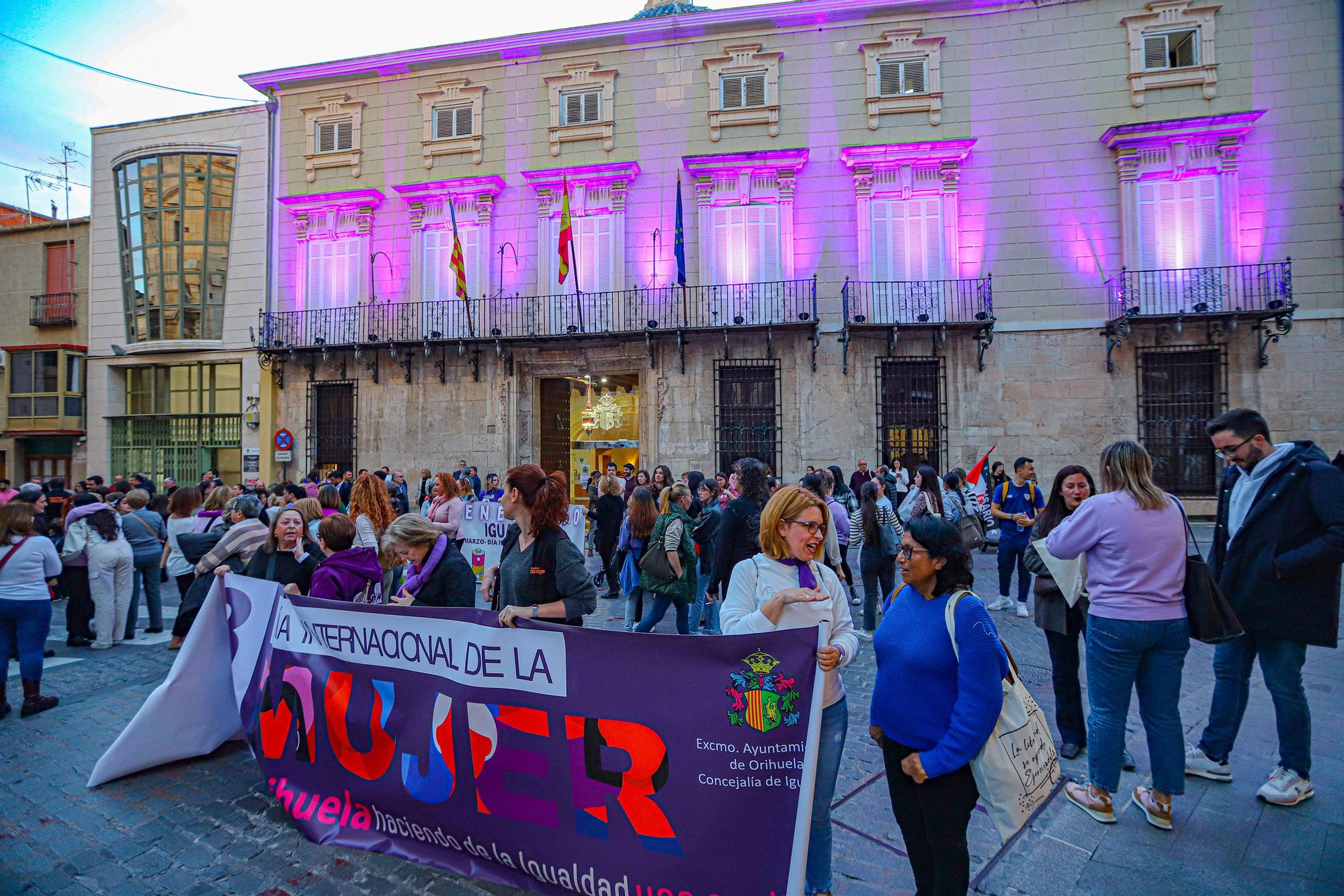 Marcha 8M en Orihuela