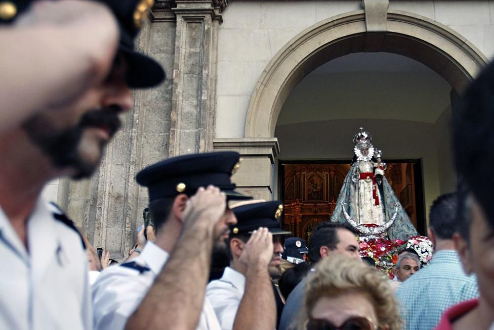 Bajada de la Virgen de la Fuensanta a Murcia