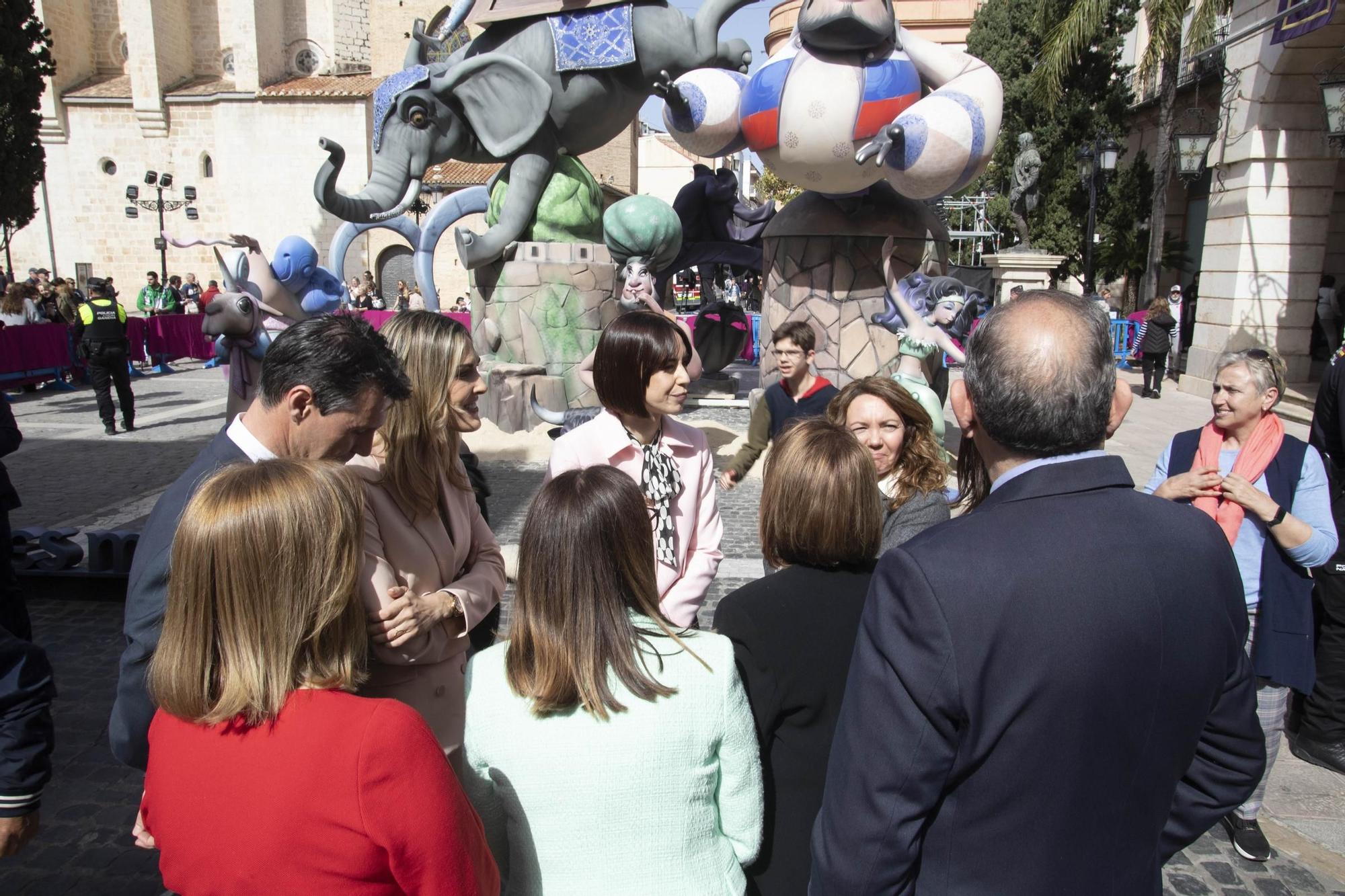 Así a sido la vista de los Reyes de España a Gandia