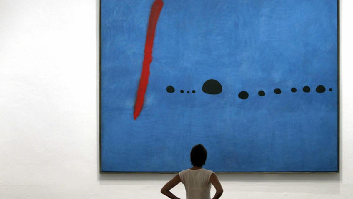 La exposición de Joan Miró.