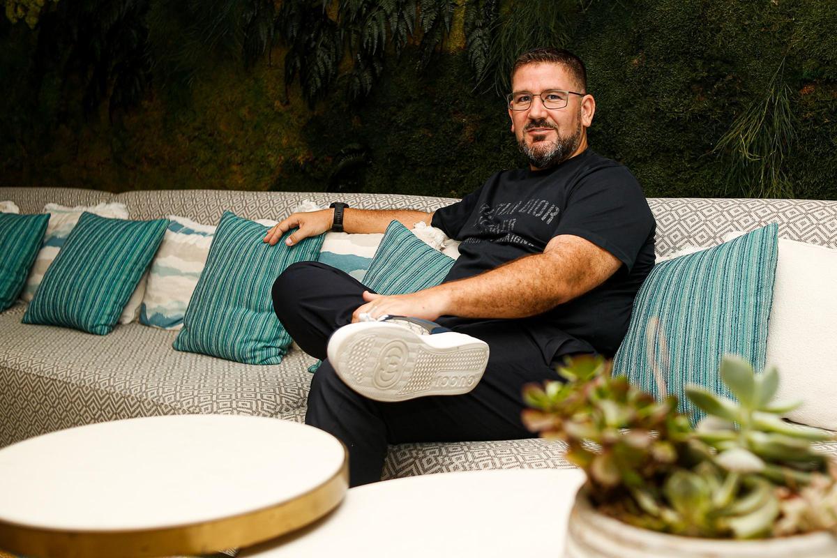 Dani García, en Ibiza en 2021.