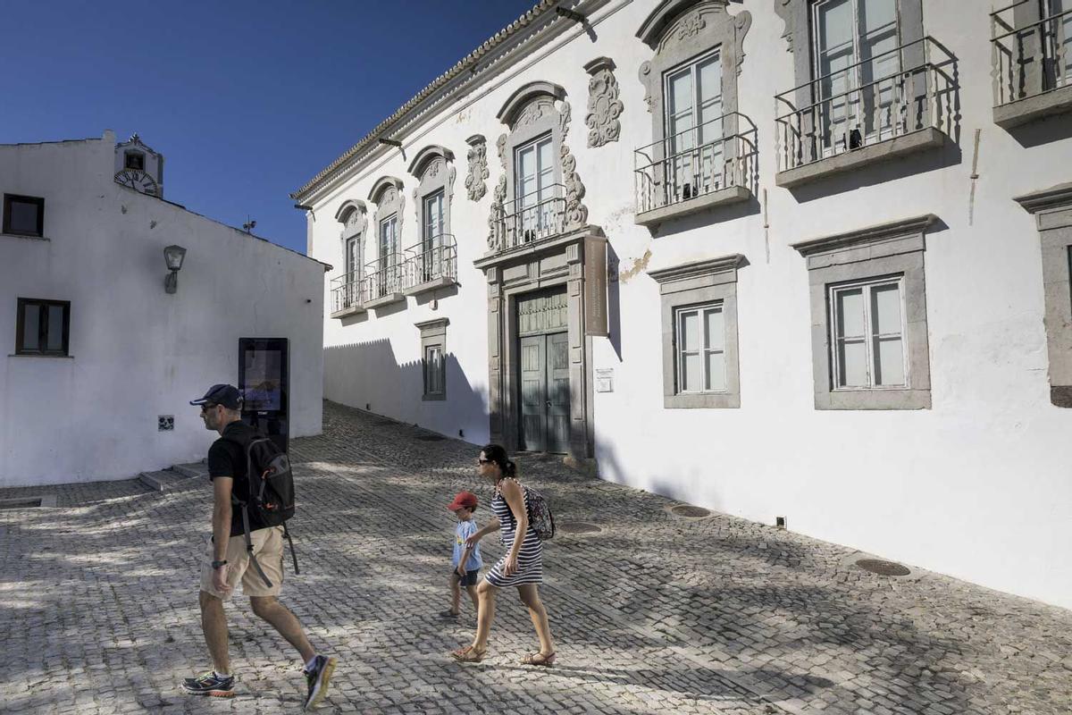 Calle de la parte vieja de Tavira