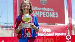Hugo Garcés fue el MVP de la edición nacional de LaLiga Promises 2022 en Vila-real