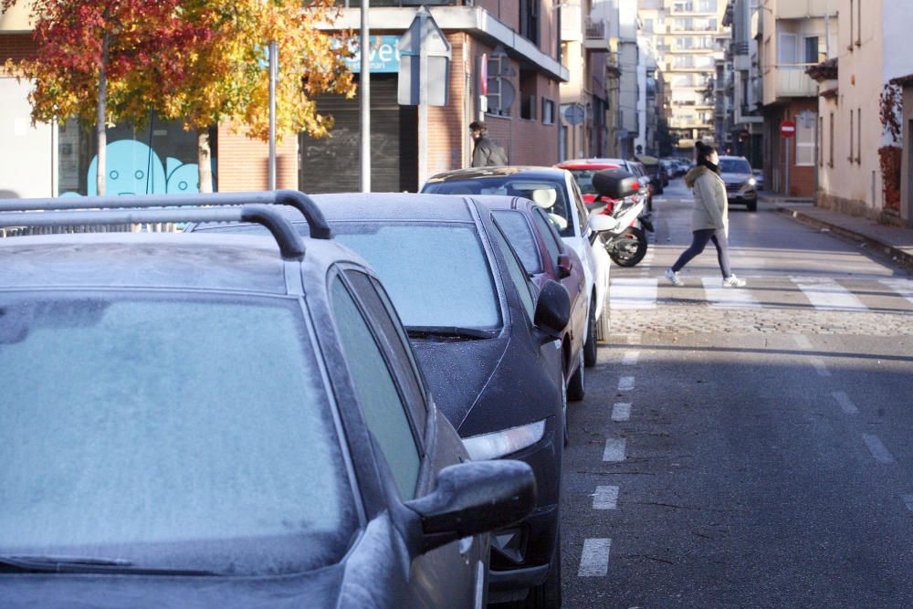 Glaçades i temperatures baixes a la província de Girona