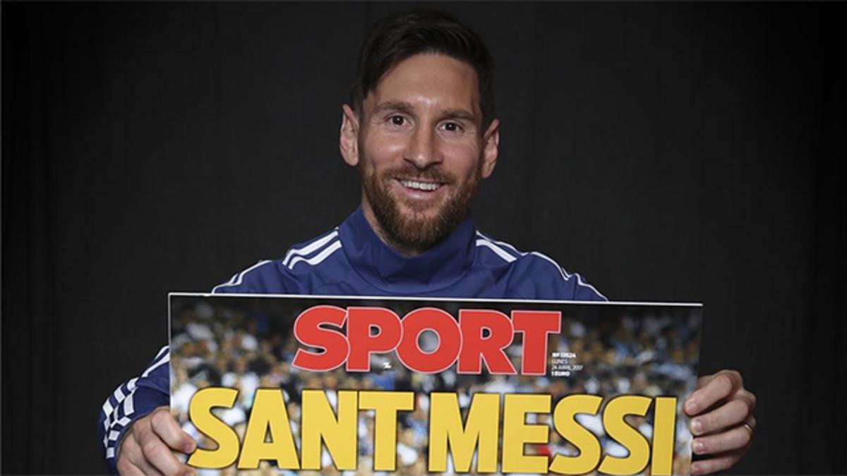 Leo Messi habló de cómo se siente en Catalunya