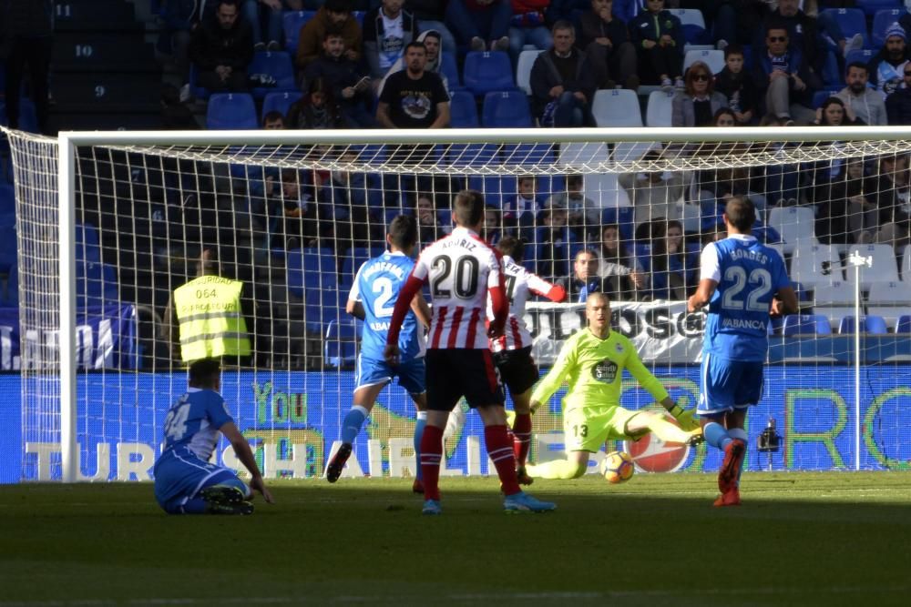 El Dépor saca un punto ante el Athletic