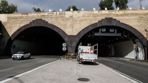 BARCELONA 04/11/2021 Barcelona. Túneles desfasados en Barcelona.Con la inauguración del túnel de Glorias revisamos en qué estado están el resto de túneles de la ciudad. Túnel de la Rovira. FOTO de ZOWY VOETEN