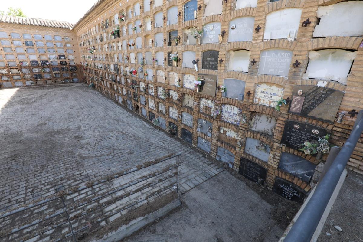 Fotogalería | Grandes daños en el cementerio de Torrero por la tormenta del jueves