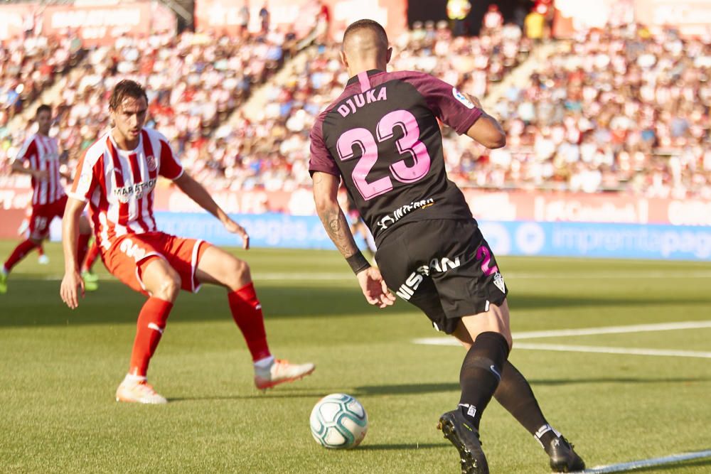 El partido entre el Girona y el Sporting, en imágenes
