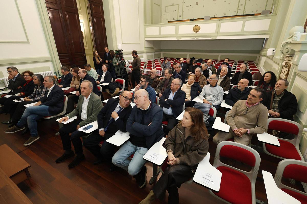 Asistentes a la presentación.