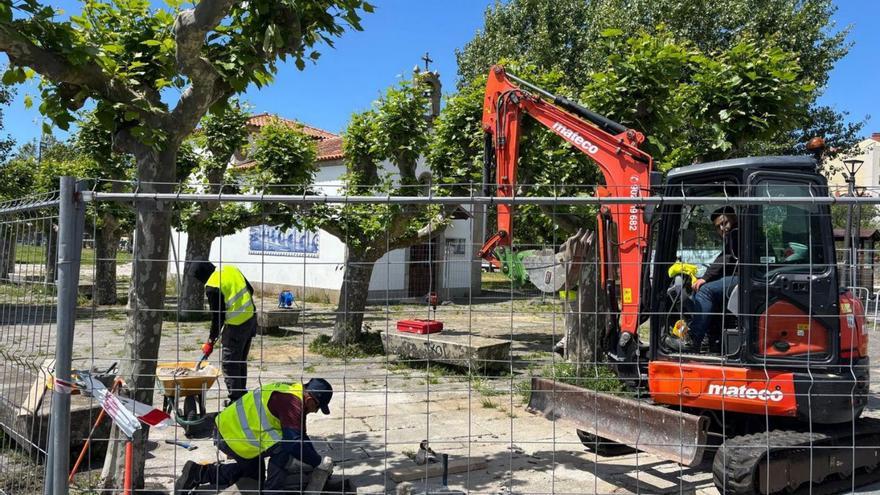 Arranca la mejora de la alameda de A Ramallosa por un millón de euros