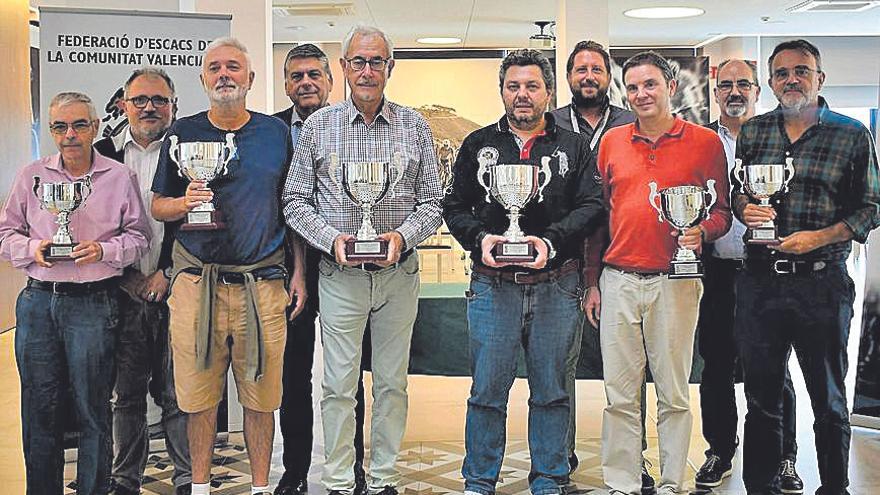 El Campeonato de España de Ajedrez de Veteranos repartió sus títulos