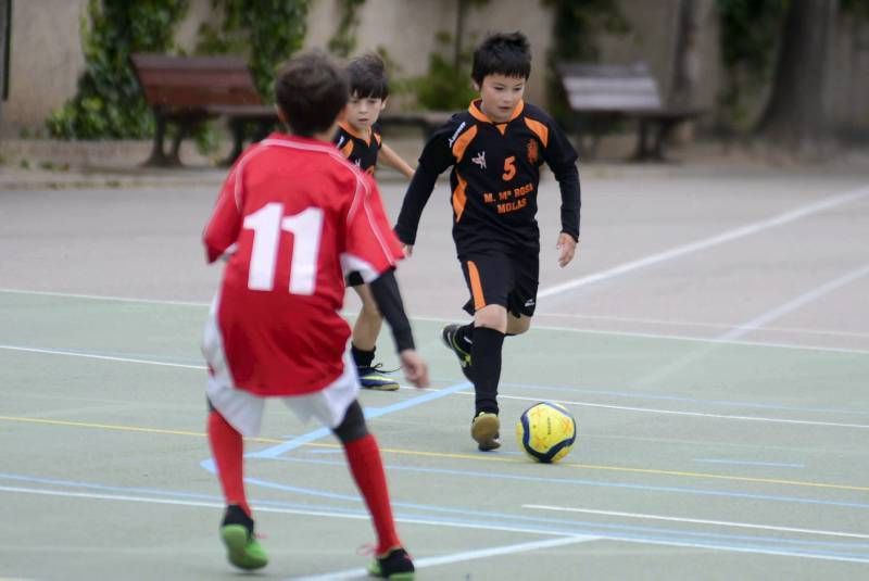 FÚTBOL:  Rosa Molas C - Recarte y Ornat B (Benjamin Serie II)