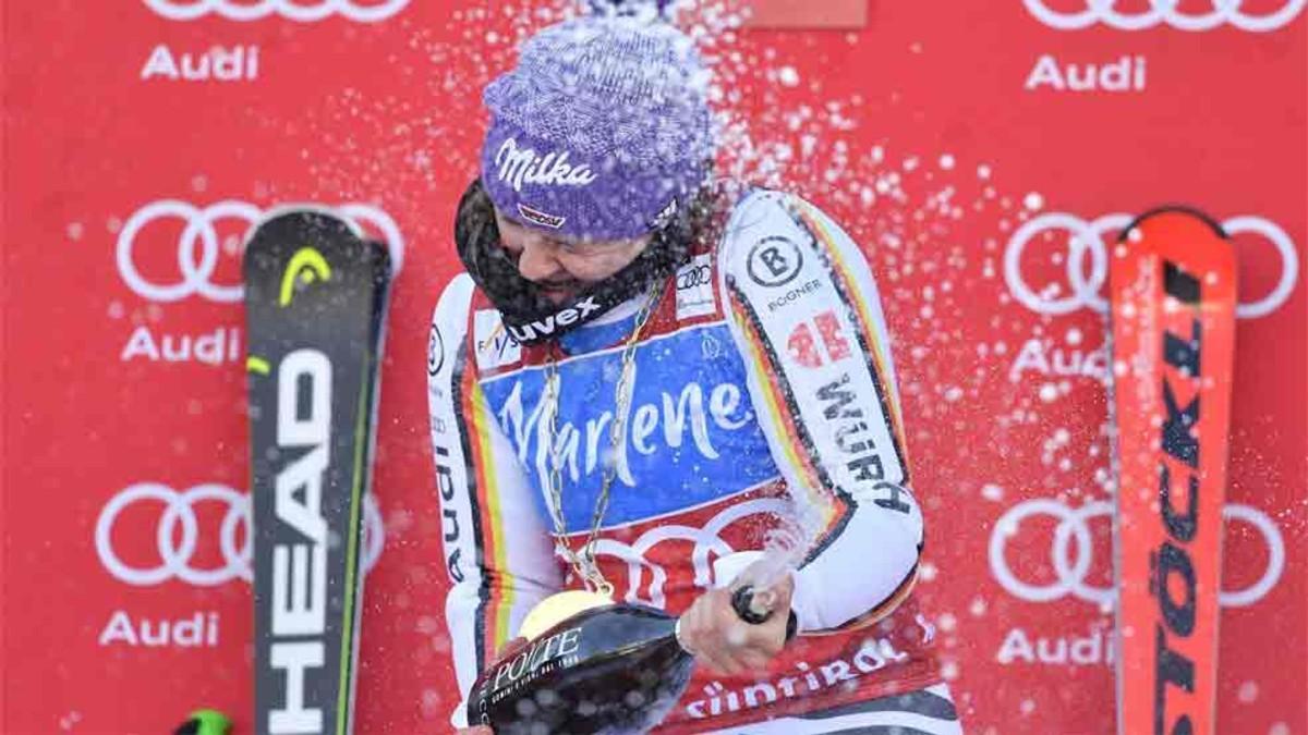 Rebensburg ganó el gigante de la Copa del mundo de esquí alpino