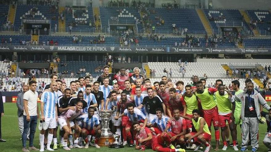 El Málaga volvió a conquistar este sábado su trofeo.