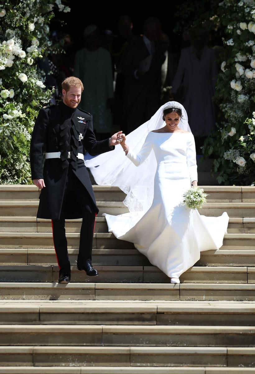 El vestido de novia de Meghan Markle