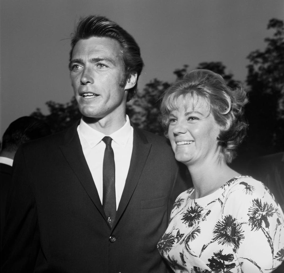 Clint Eastwood y su primera mujer, Maggie Johnson