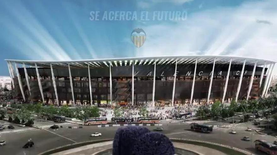 Proyecto renovado para el nuevo estadio de Mestalla