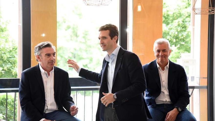 Pablo Casado hace hoy su primera visita a Aragón desde que preside el PP